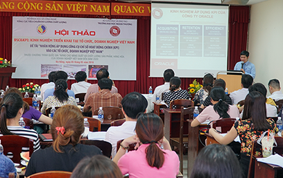 Hội thảo “BSC&KPI: Kinh nghiệm Triển khai tại Tổ chức, Doanh nghiệp Việt Nam” tại Đại học Duy Tân