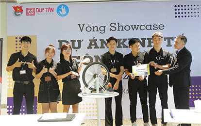 Vòng Showcase Cuộc thi Dự án Kinh tế Cộng đồng năm 2023 của Đại học Duy Tân