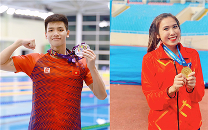 Hai sinh viên ĐH Duy Tân giành 3 HCV tại Đại hội Thể thao toàn quốc 2022