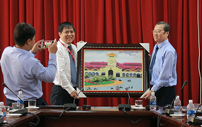 Đại học Duy Tân tiếp đón Đoàn Cán bộ Giảng viên trường Cao đẳng Lý Tự Trọng