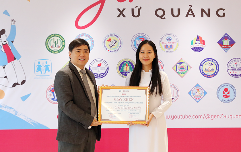 Đại học Duy Tân trao Giấy khen cho Tập thể, Cá nhân đạt giải tại Cuộc thi "Gen Z xứ Quảng"