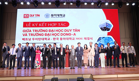 Đại học Duy Tân Ký kết Hợp tác với Đại học Dong-A, Hàn Quốc