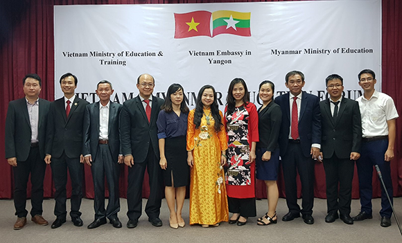 Đại học Duy Tân Tham dự Diễn đàn Giáo dục Việt Nam - Myanmar 5-25