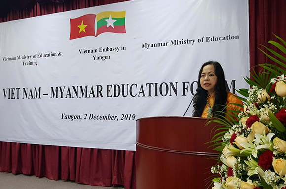 Đại học Duy Tân Tham dự Diễn đàn Giáo dục Việt Nam - Myanmar 7-37