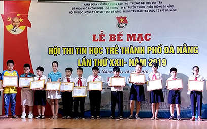 Đại học Duy Tân tiếp tục đồng hành với Hội thi Tin học Trẻ Tp. Đà Nẵng năm 2019