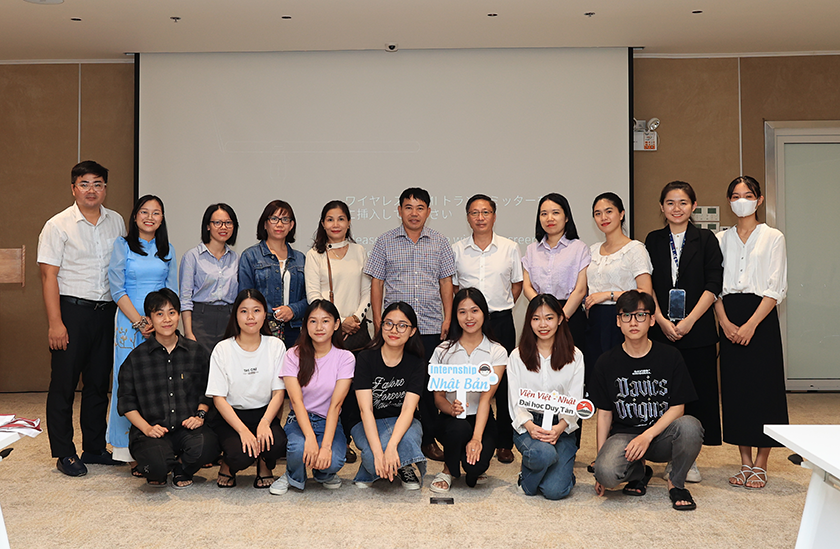 7 sinh viên của Đại học Duy Tân sang Nhật Bản theo Chương trình Thực tập có Lương 