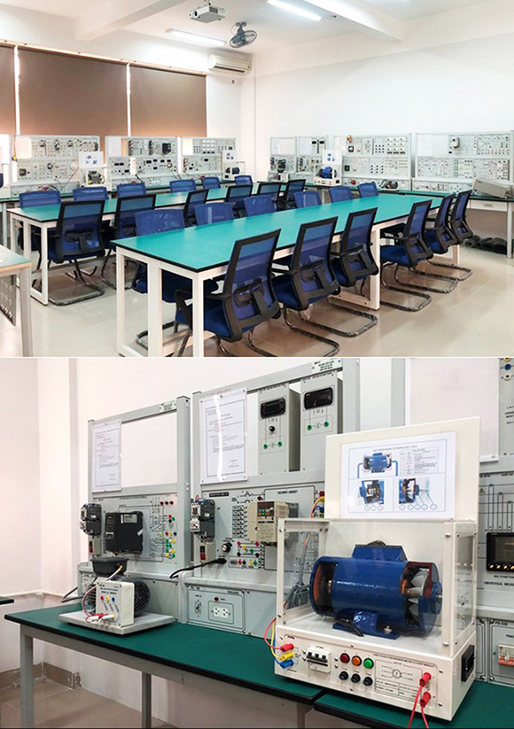 Tiếp cận 'Đại bản doanh' đào tạo lĩnh vực Điện-Điện tử tại Đại học Duy Tân