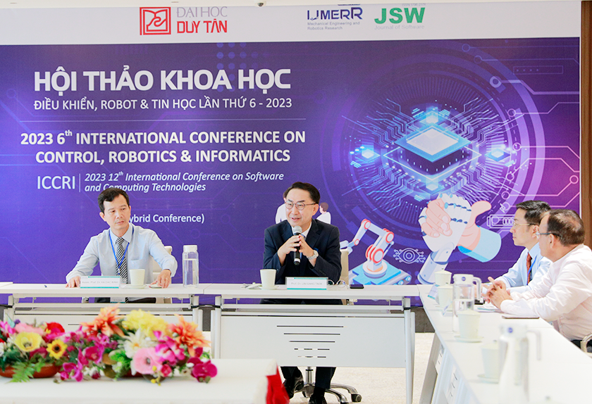 H?i th?o ICCRI 2023 - 6th International Conference on Control, Robotics and Informatics t?i Ð?i h?c Duy Tân