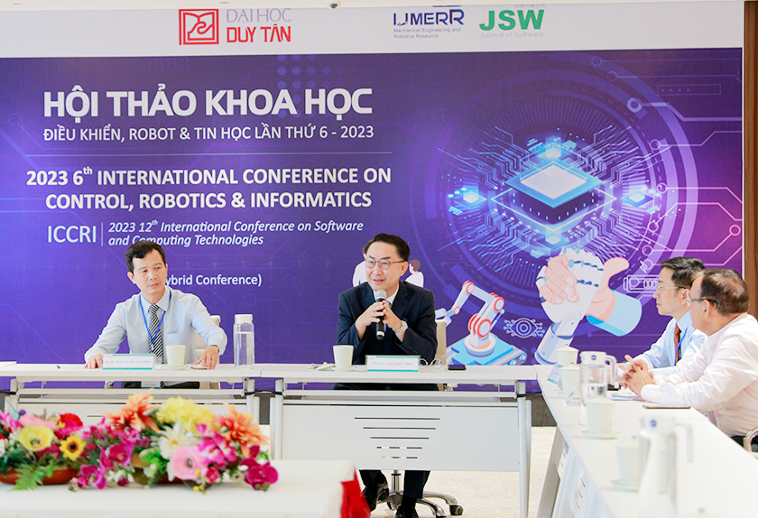 Hội thảo ICCRI 2023 - 6th International Conference on Control, Robotics and Informatics tại Đại học Duy Tân _G6A0350c-18