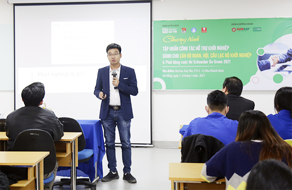 Phát động Cuộc thi “Schneider Go Green 2021” & Chương trình Tập huấn Công tác Hỗ trợ Khởi nghiệp