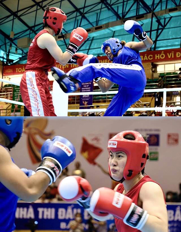 Huy chương Đồng SEA Games Lê Thị Nhi trúng tuyển vào ĐH Duy Tân Boxing1-71