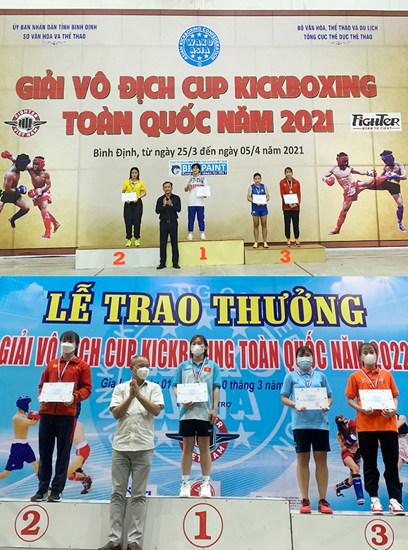 Huy chương Đồng SEA Games Lê Thị Nhi trúng tuyển vào ĐH Duy Tân Boxing3-44