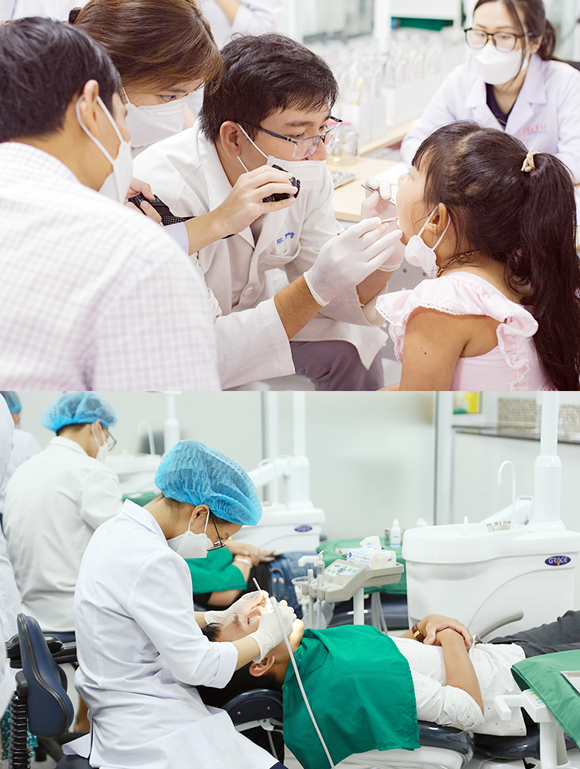 Sinh viên ngành bác sĩ răng - hàm - mặt Đại học Duy Tân thêm cơ hội rèn luyện