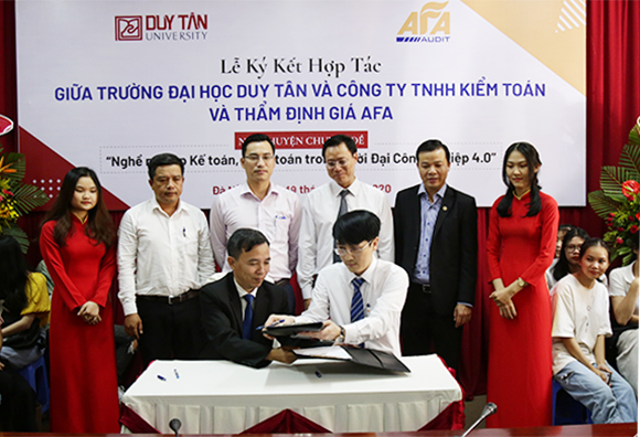 Đại học Duy Tân Ký kết Hợp tác với Công ty TNHH Kiểm toán và Thẩm định giá AFA Daihocduytankykethoptacvoiafa-20
