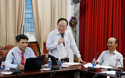 Đoàn Vụ Khoa học Công nghệ về Thăm và Làm việc với Đại học Duy Tân