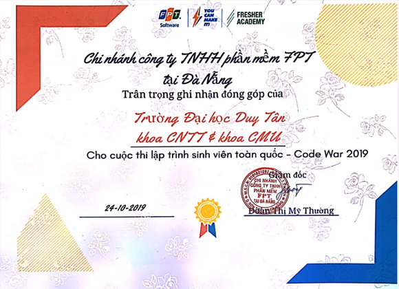 Chung kết Code Tour Duy Tan 2021 & Seminar chia sẻ về Công nghệ tại DTU Fpt7-45
