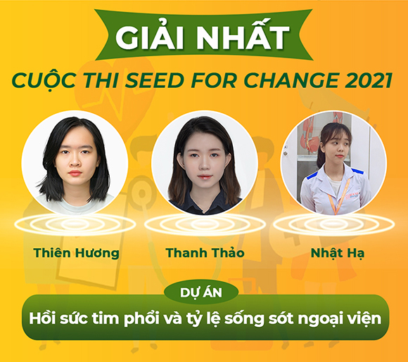 Sinh viên Ð?i h?c Duy Tân giành gi?i cao nh?t t?i Seed for Change 2021