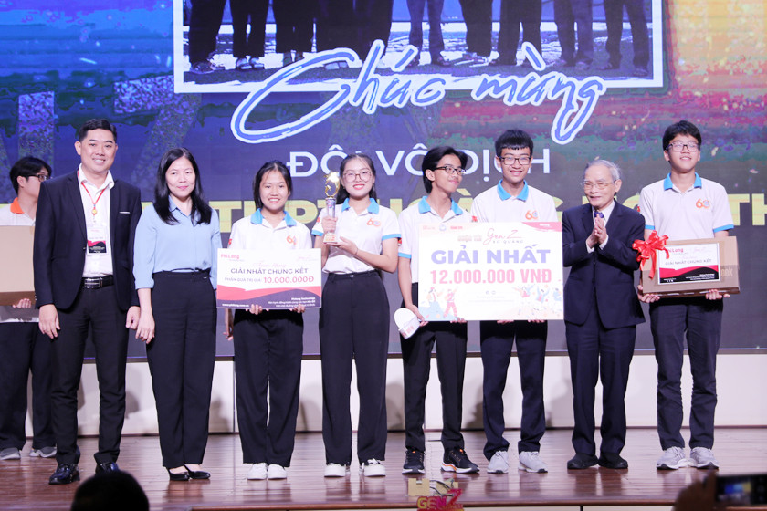 Trường THPT Hoàng Hoa Thám giành giải nhất cuộc thi 'Gen Z xứ Quảng'