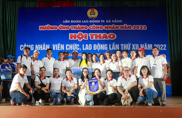 Đại học Duy Tân tham dự Hội thao Công nhân Viên chức Lao động năm 2022