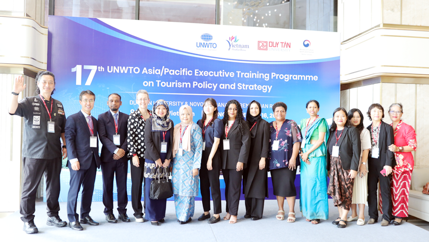 Khai mạc Hội thảo Đào tạo cấp Quản lý Chính sách và Chiến lược Du lịch lần thứ 17 của UNWTO tại Đại học Duy Tân