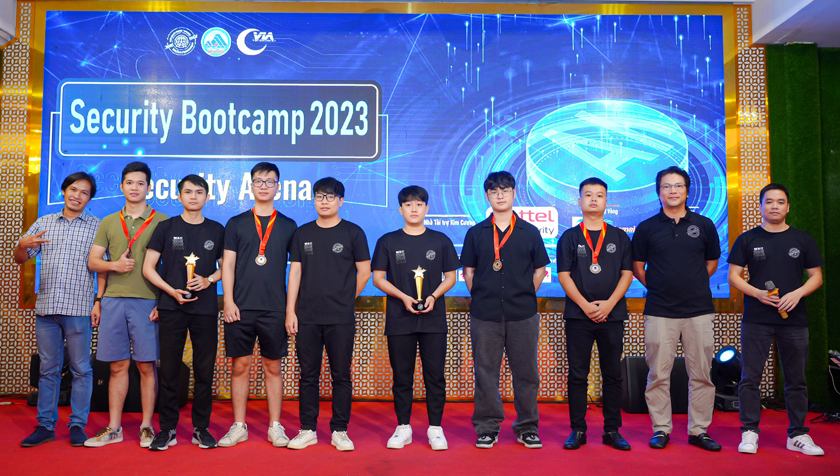 Trường Đại học Duy Tân giành giải tại Security Bootcamp 2023