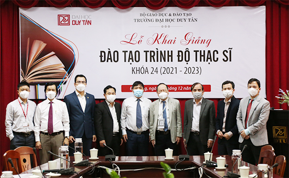 Đại học Duy Tân tổ chức Lễ khai giảng Đào tạo trình độ Thạc sĩ khóa K24