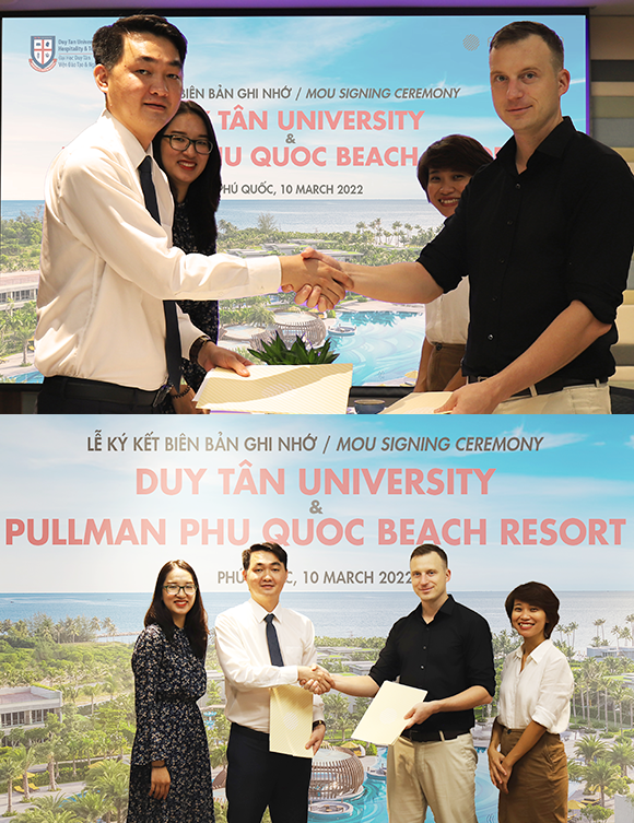 Đại học Duy Tân hợp tác với Khu Nghỉ dưỡng Pullman Phú Quốc