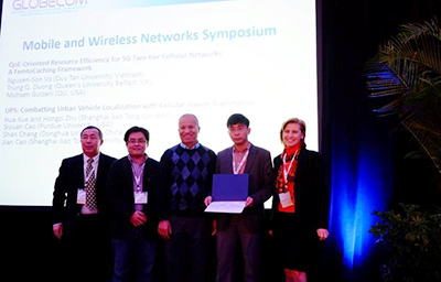 GS Việt đoạt giải nghiên cứu khoa học xuất sắc tại hội nghị viễn thông hàng đầu