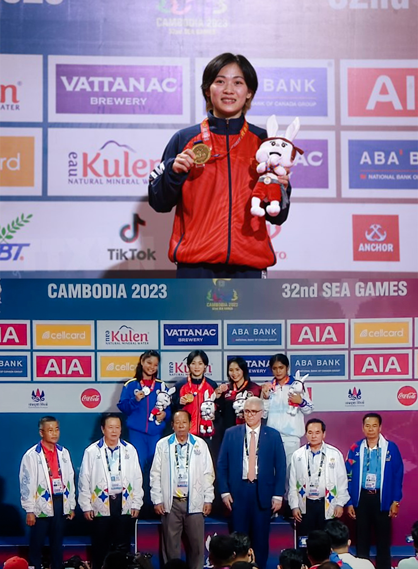 Sinh viên Đại học Duy Tân giành huy chương vàng tại SEA Games 32 Nhib2-4