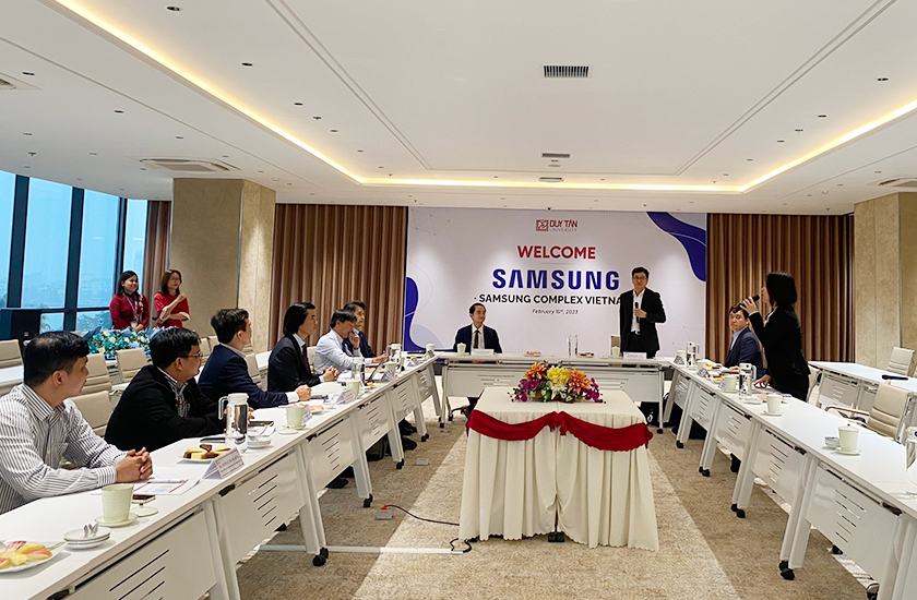 ĐH Duy Tân hợp tác với Samsung đón đầu phát triển công nghệ