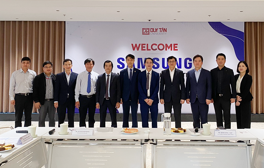 ĐH Duy Tân hợp tác với Samsung đón đầu phát triển công nghệ