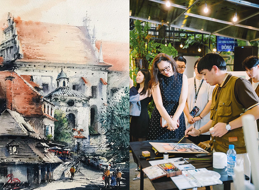 Sinh viên ĐH Duy Tân đạt 2 giải Khuyến khích tại Cuộc thi Vẽ tranh 'Rực rỡ Ba Lan'