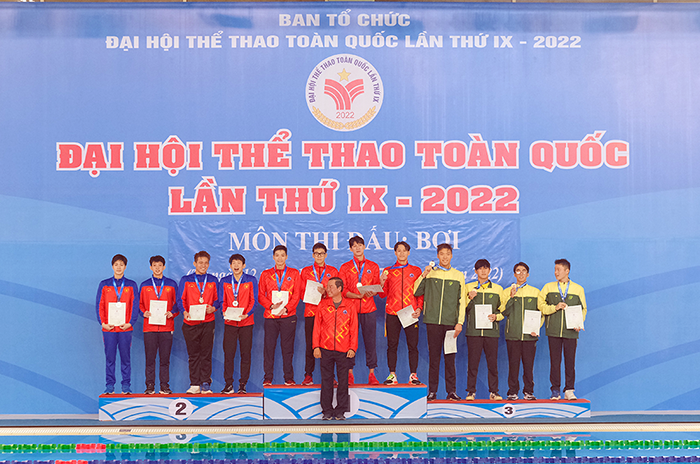 Hai sinh viên ÐH Duy Tân giành 3 HCV t?i Ð?i h?i Th? thao toàn qu?c 2022 ?nh 1
