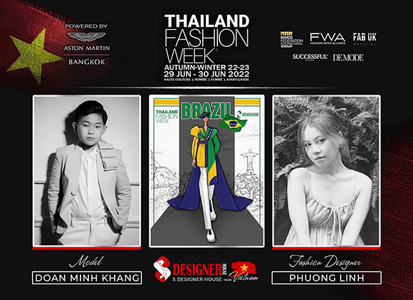 Bộ sưu tập mở màn ThaiLand Fashion Week có thiết kế của sinh viên ĐH Duy Tân