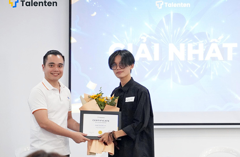Sinh viên Duy Tân đạt giải Nhất cuộc thi Thiết kế Mascot Talenten