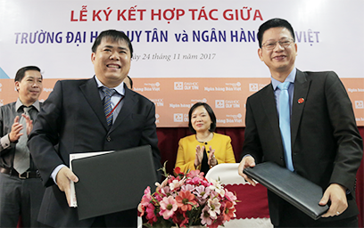 Đại học Duy Tân Ký kết Hợp tác với Ngân hàng Bản Việt