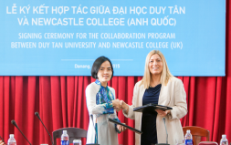 Lễ Ký kết Hợp tác giữa Đại học Duy Tân và NewCastle College