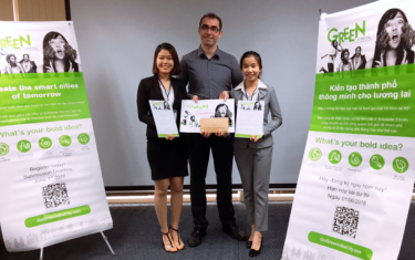 Sinh viên Duy Tân lại Vô địch Quốc gia Cuộc thi Go Green In The City 2018