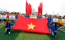 Khai mạc Giải Bóng đá Nữ Đại học Duy Tân