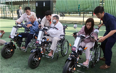 The DTU Robotica Group Gives Electric Wheelchairs to the Disabled