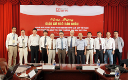 Professor Ngo Bao Chau Meets DTU Lecturers and Students