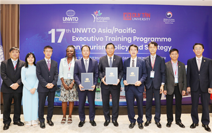 The Opening of the 17th UNWTO Asia/Pacific Executive Training Program on Tourism Policy and Strategy