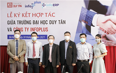 Đại học Duy Tân ký kết hợp tác với Công ty TNHH Infoplus