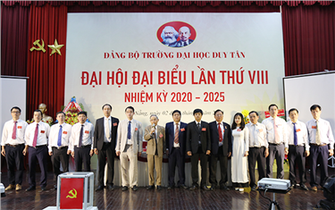 Đại hội Đại biểu Đảng bộ trường Đại học Duy Tân lần thứ VIII, nhiệm kỳ 2020-2025