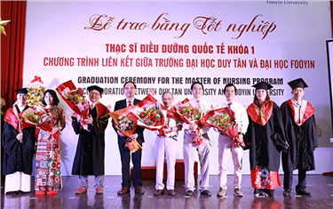Graduation Ceremony of the International Master of Nursing Partnership Program with Fooyin University