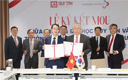Agreement with Chodang University in Korea
