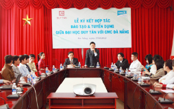 DTU - CMC: Hợp tác tạo nguồn nhân lực Trẻ - Kinh nghiệm - Năng động
