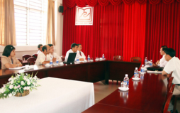 Lãnh đạo Đại học Lạc Hồng đến thăm Duy Tân