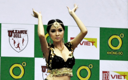 Nguyễn Trần Mỹ Linh đăng quang Miss U League miền Trung 2011