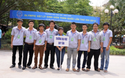 Sinh viên Duy Tân giành giải cao tại kỳ thi Olympic Vật lý Sinh viên toàn quốc 2013